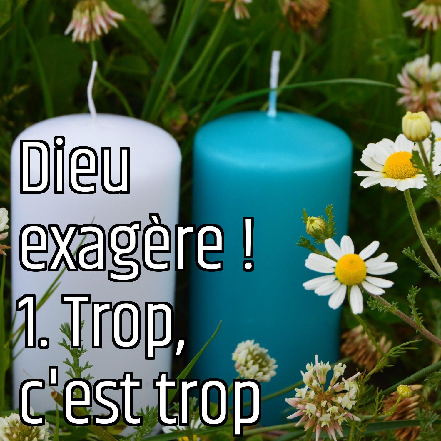 Dieu exagère ! 1. Trop, c'est trop