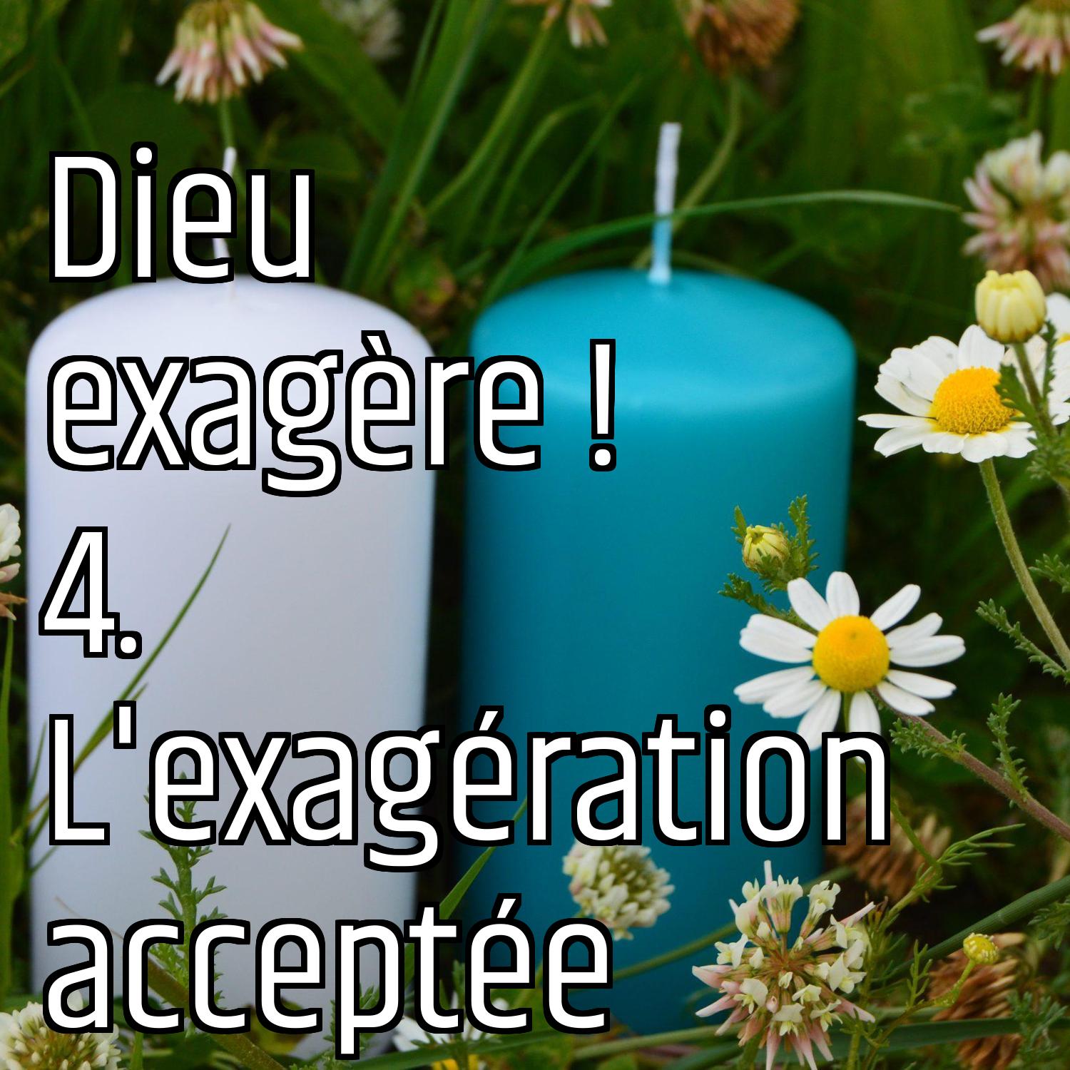 Dieu exagère ! 4. L'exagération acceptée episode artwork