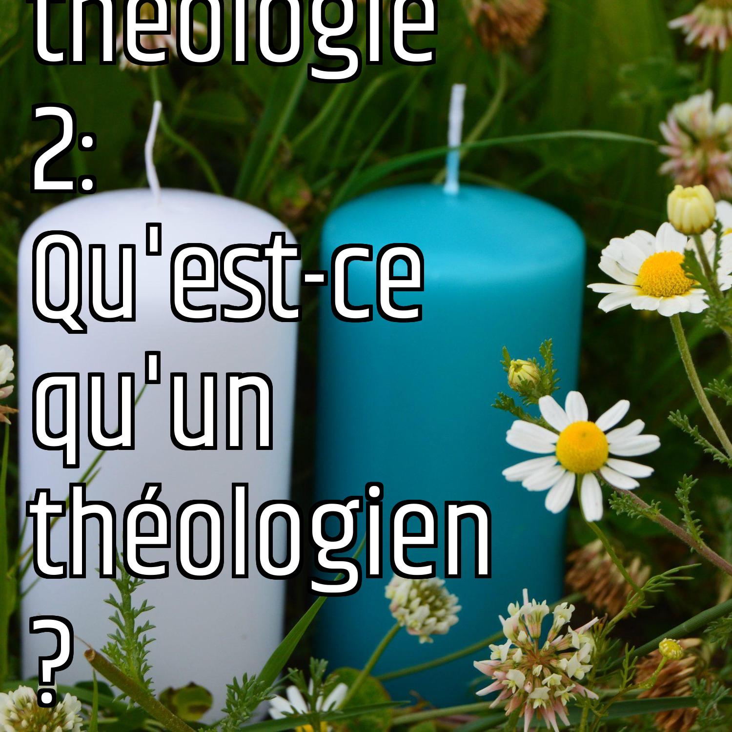 La théologie 2: Qu'est-ce qu'un théologien ?