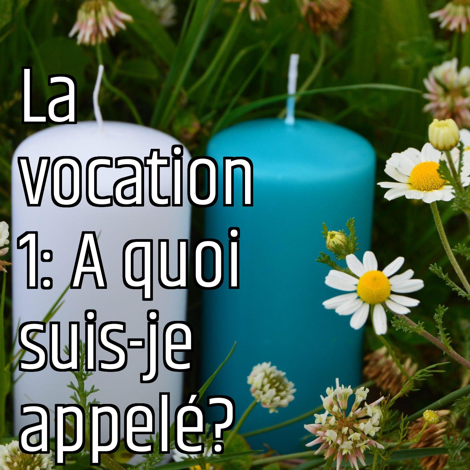 La vocation 1: A quoi suis-je appelé?