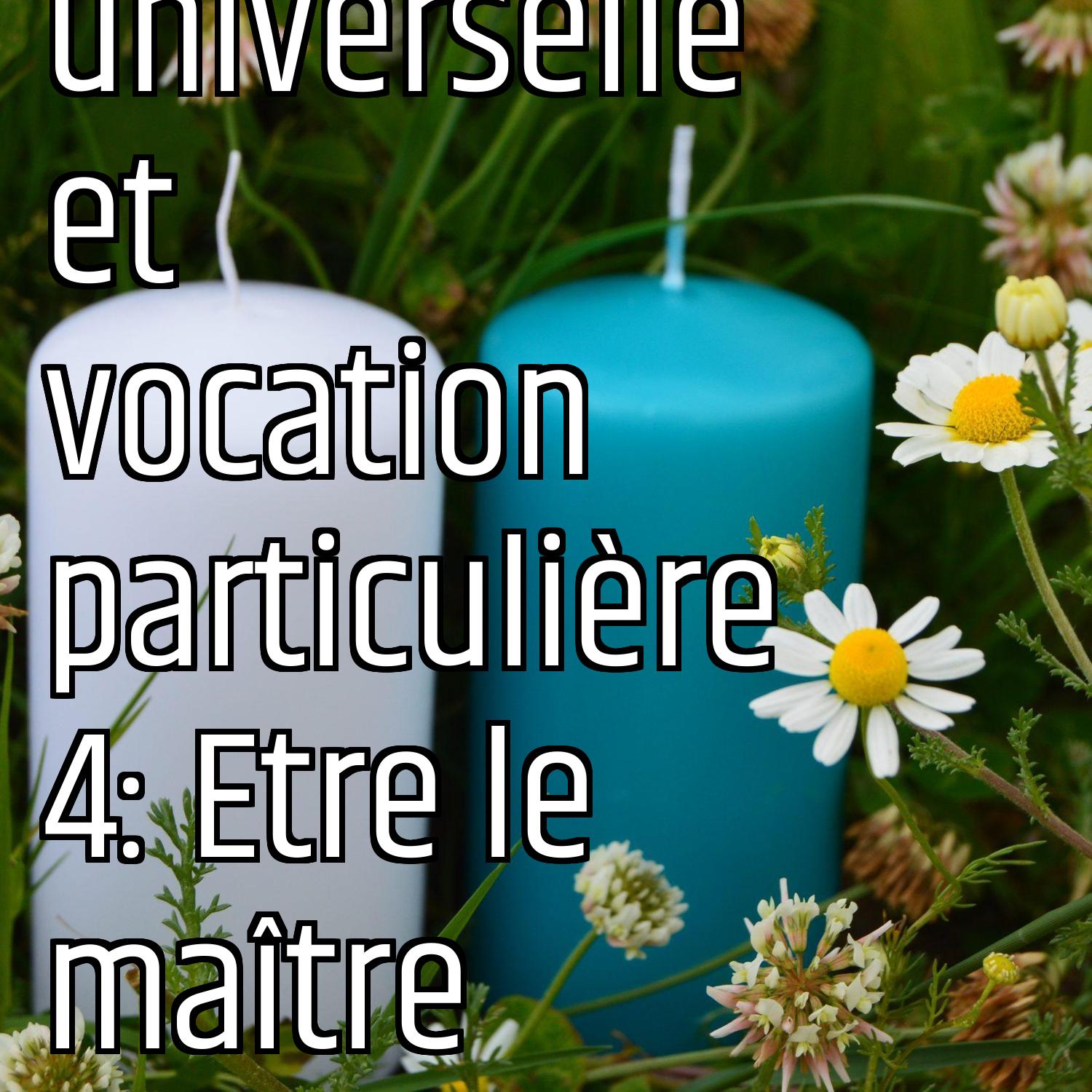 Vocation universelle et vocation particulière 4: Etre le maître episode artwork
