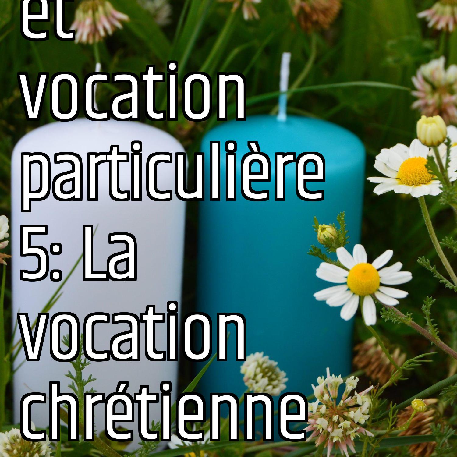 Vocation universelle et vocation particulière 5: La vocation chrétienne episode artwork