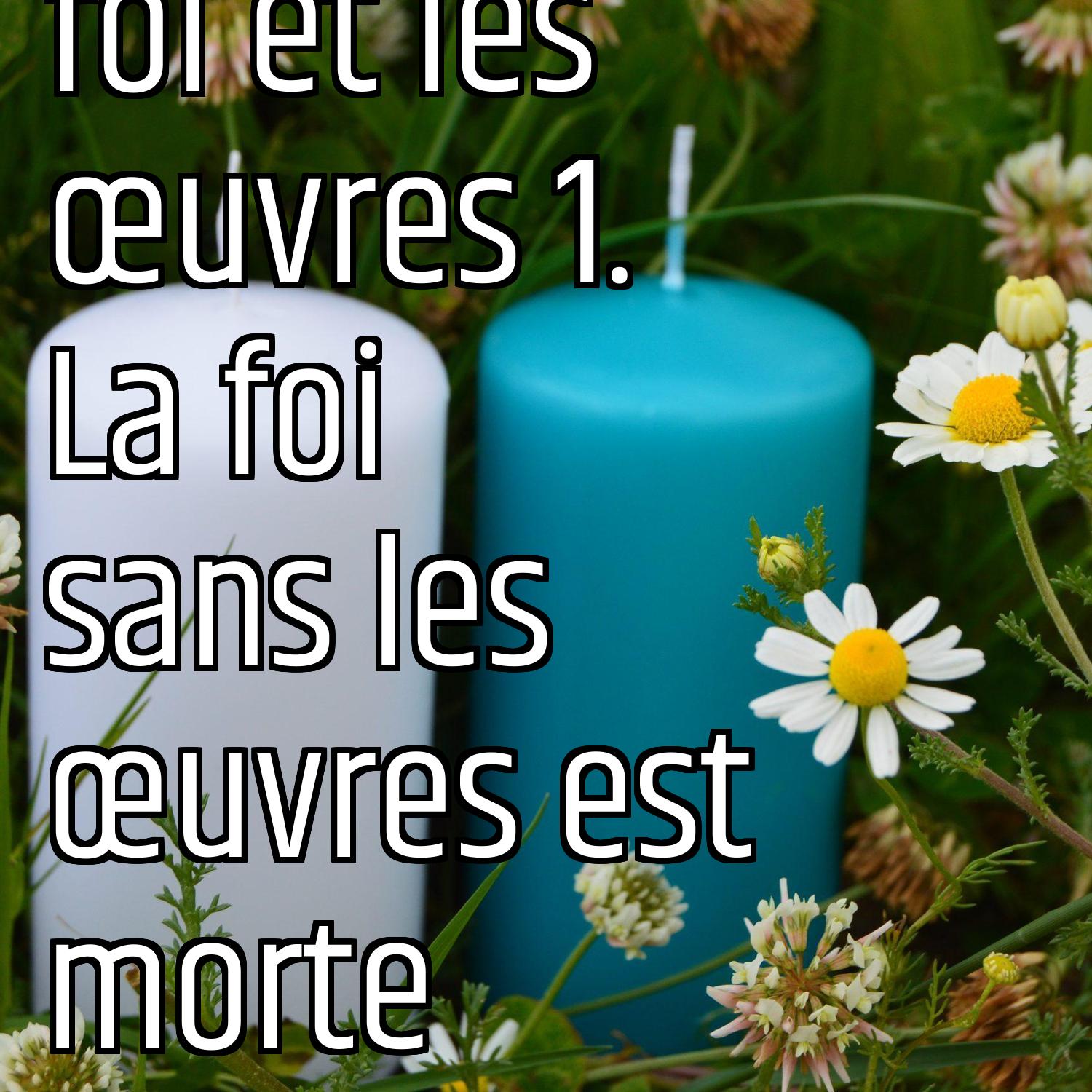 Revenons aux fondamentaux (6): La foi et les œuvres 1. La foi sans les œuvres est morte episode artwork