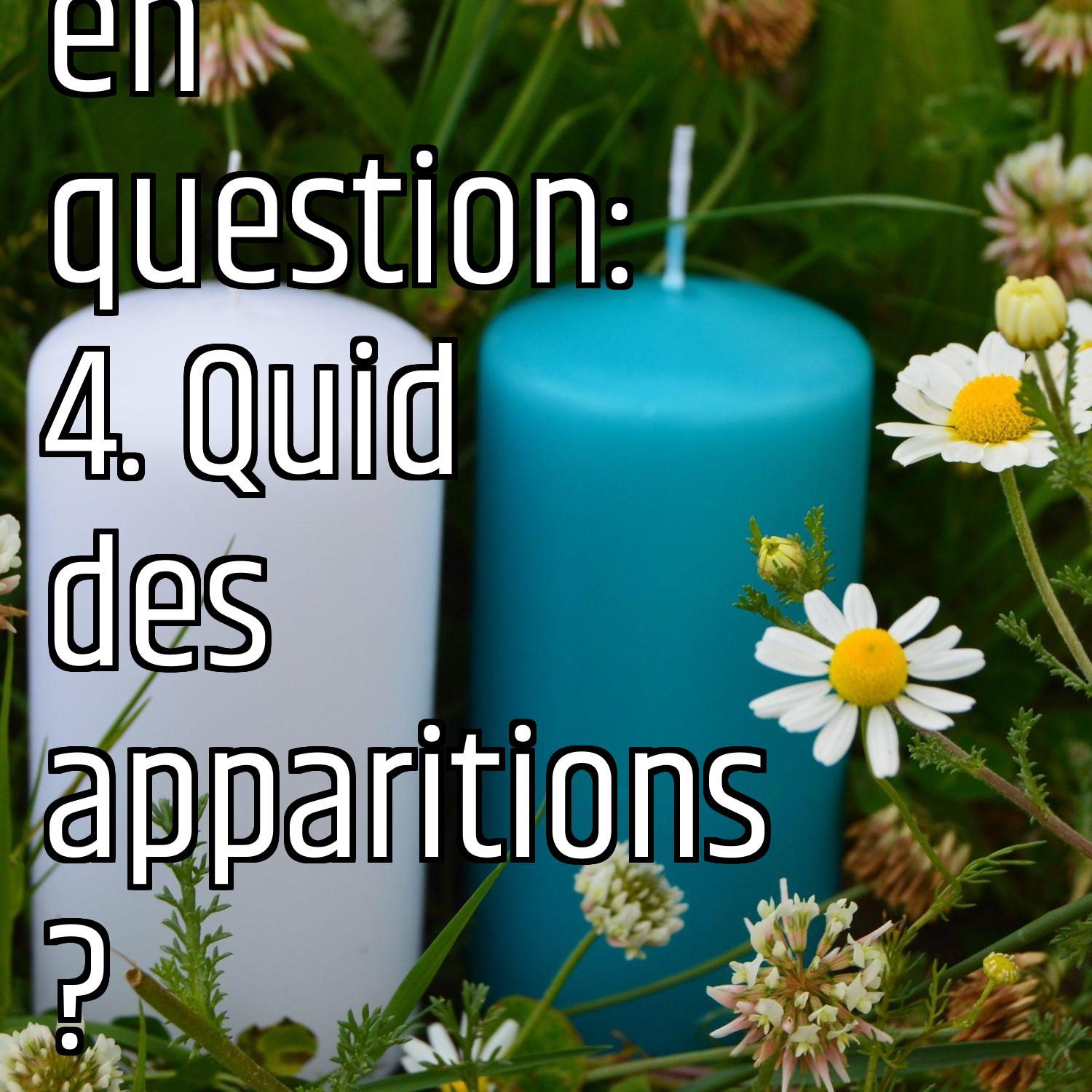 La résurrection en question: 4. Quid des apparitions ?