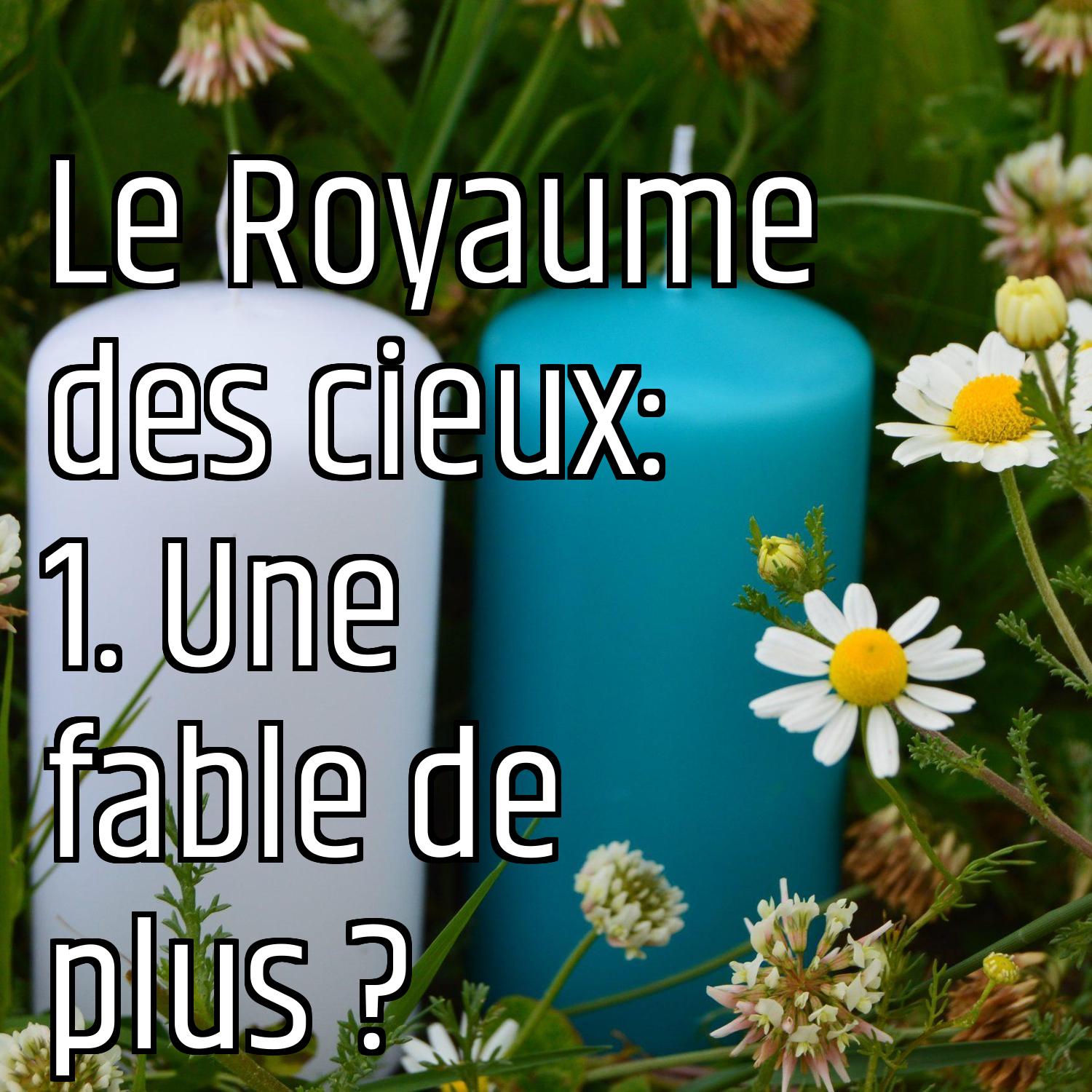 Le Royaume des cieux: 1. Une fable de plus ?